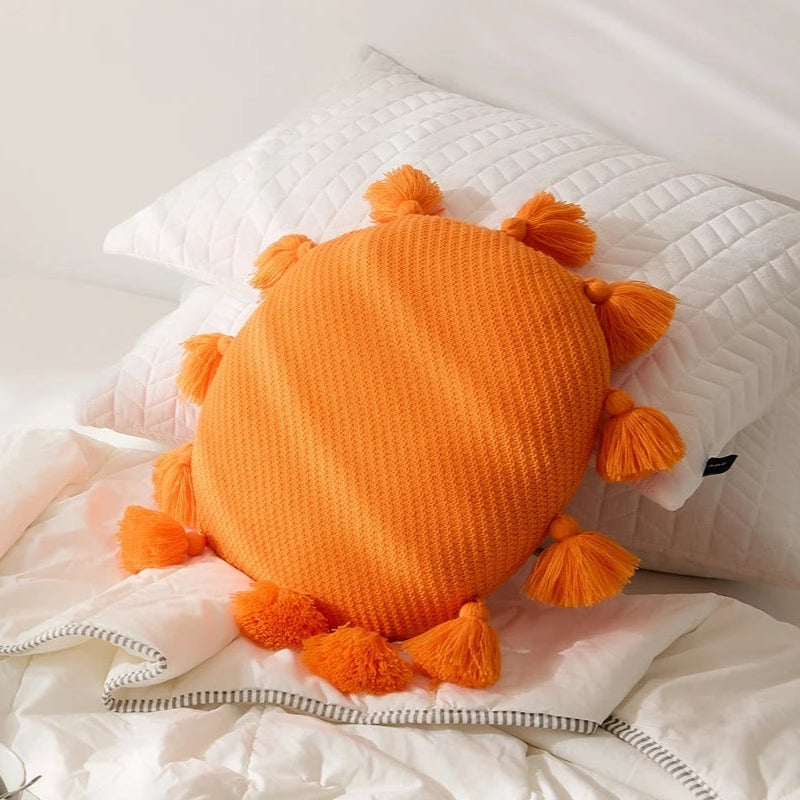 Modern Tassel Cushion Cover 40CM for Sofa Bed Bedroom Home Decor