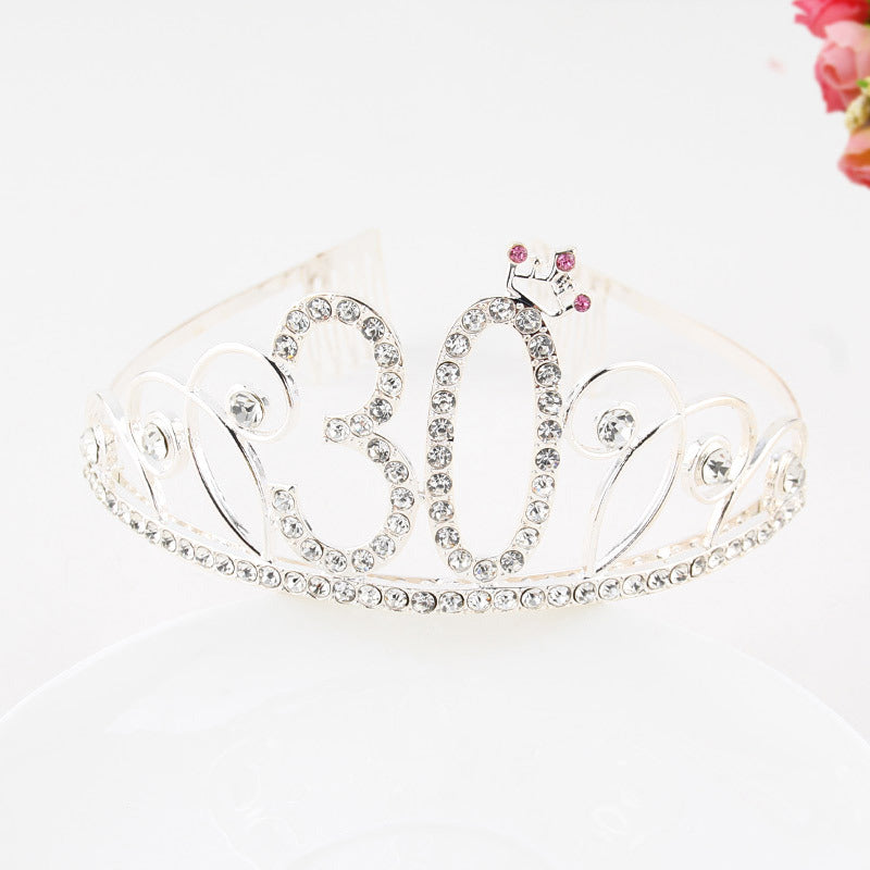 Diamond Crown Hair Clip - Multiple Colors