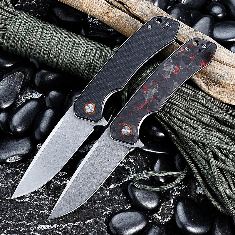 Folding Knife with High Hardness Blade and Handle Options - Kitchen Utility Tool