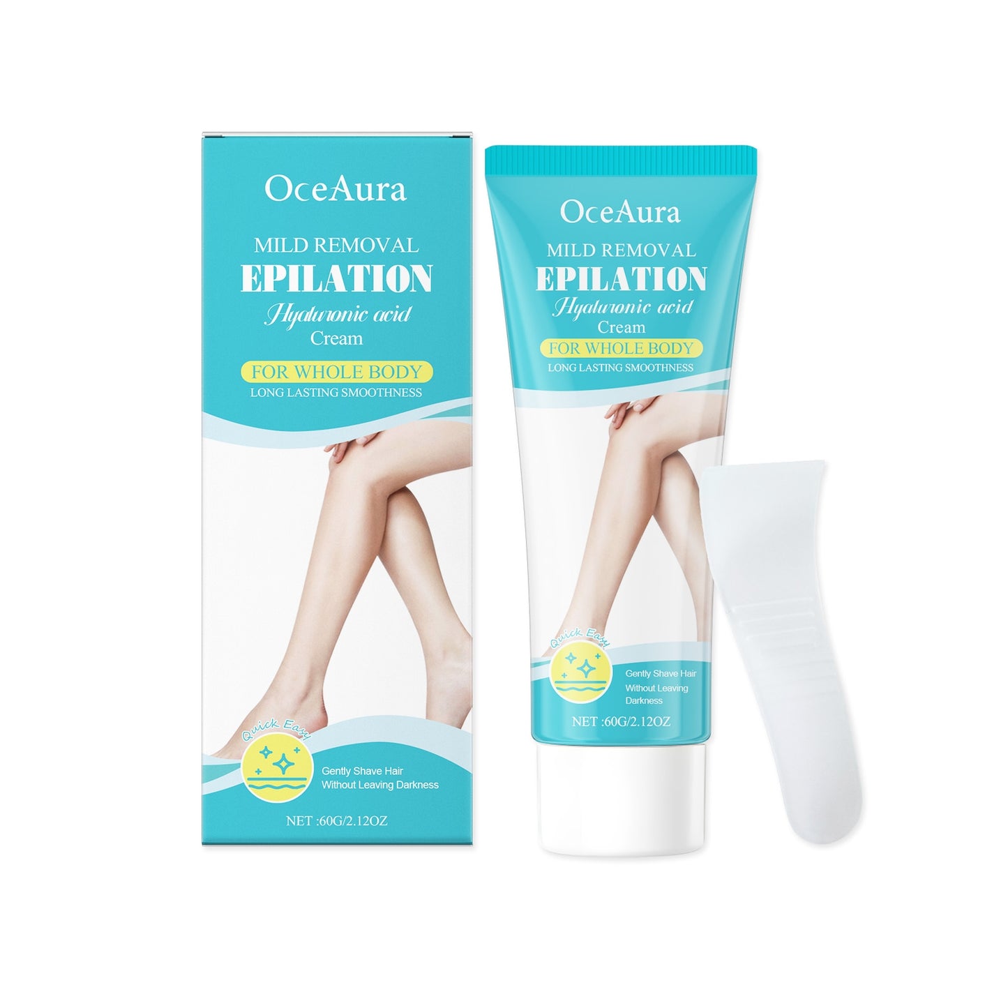 Body Whitening and Hair Removal Cream - CJ 87g Skin Care Treatment