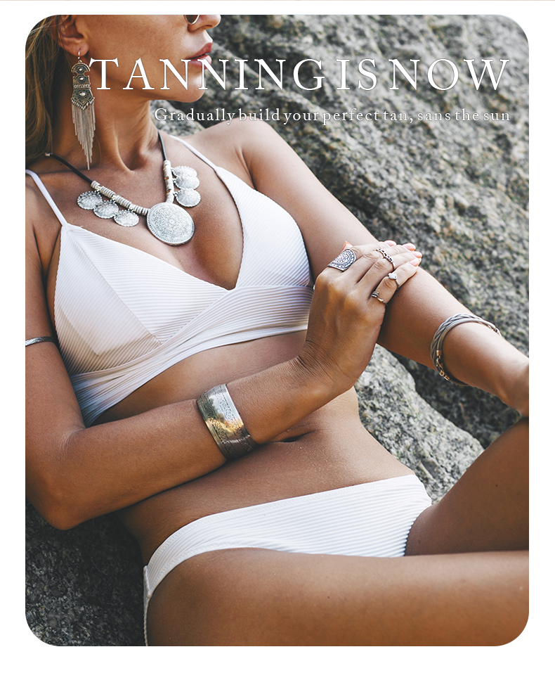Organic Self Tanning Drops - 30ml Buildable Sunless Serum for Face & Body