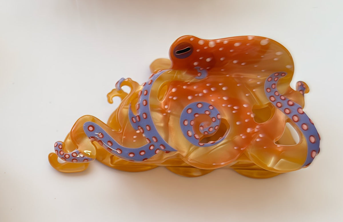 Octopus Hair Clip for Elegant Updo