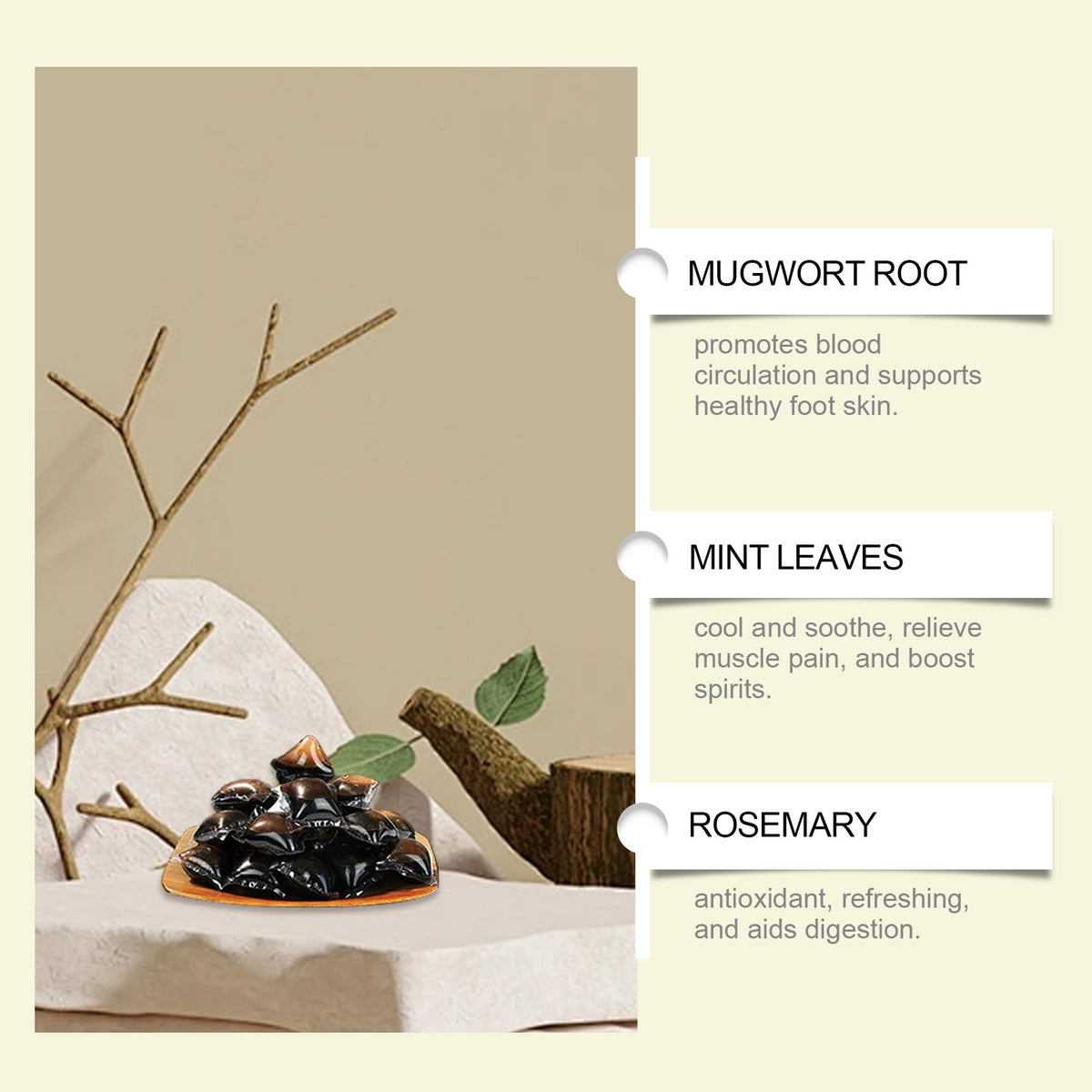 Herbal Foot Bath Gentle Care Soothing Leg Condensate Beads
