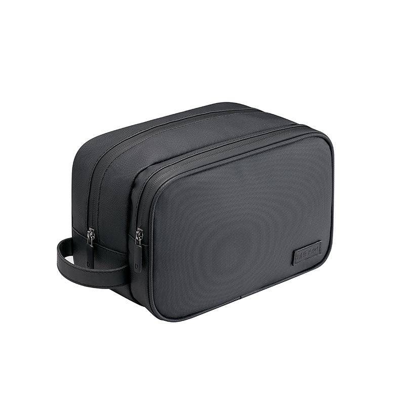 Large Capacity Double-Layer Cosmetic Bag - Multi-Purpose Travel & Storage
