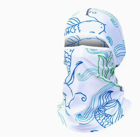 Ice Silk Head Cover Men’s Sunscreen Mask Outdoor Sport Face Mask