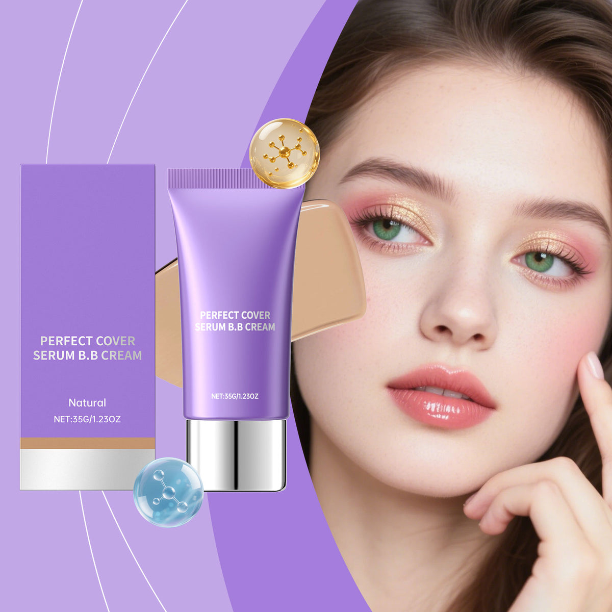 Moisturizing E Ssence BB Cream -natural Color- 35g 1 Box