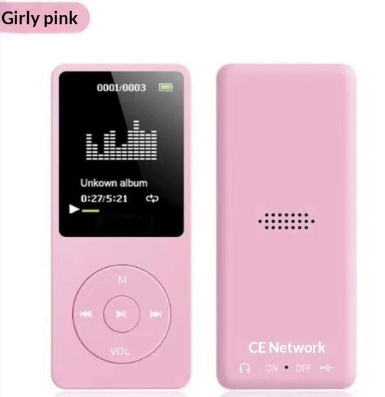 Portable MP3 Player with Screen and FM Radio