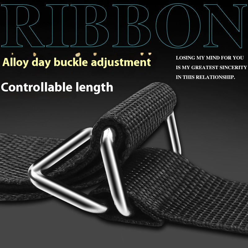 Door Swing Binding Strap - Black Nylon Door Hardware Accessory