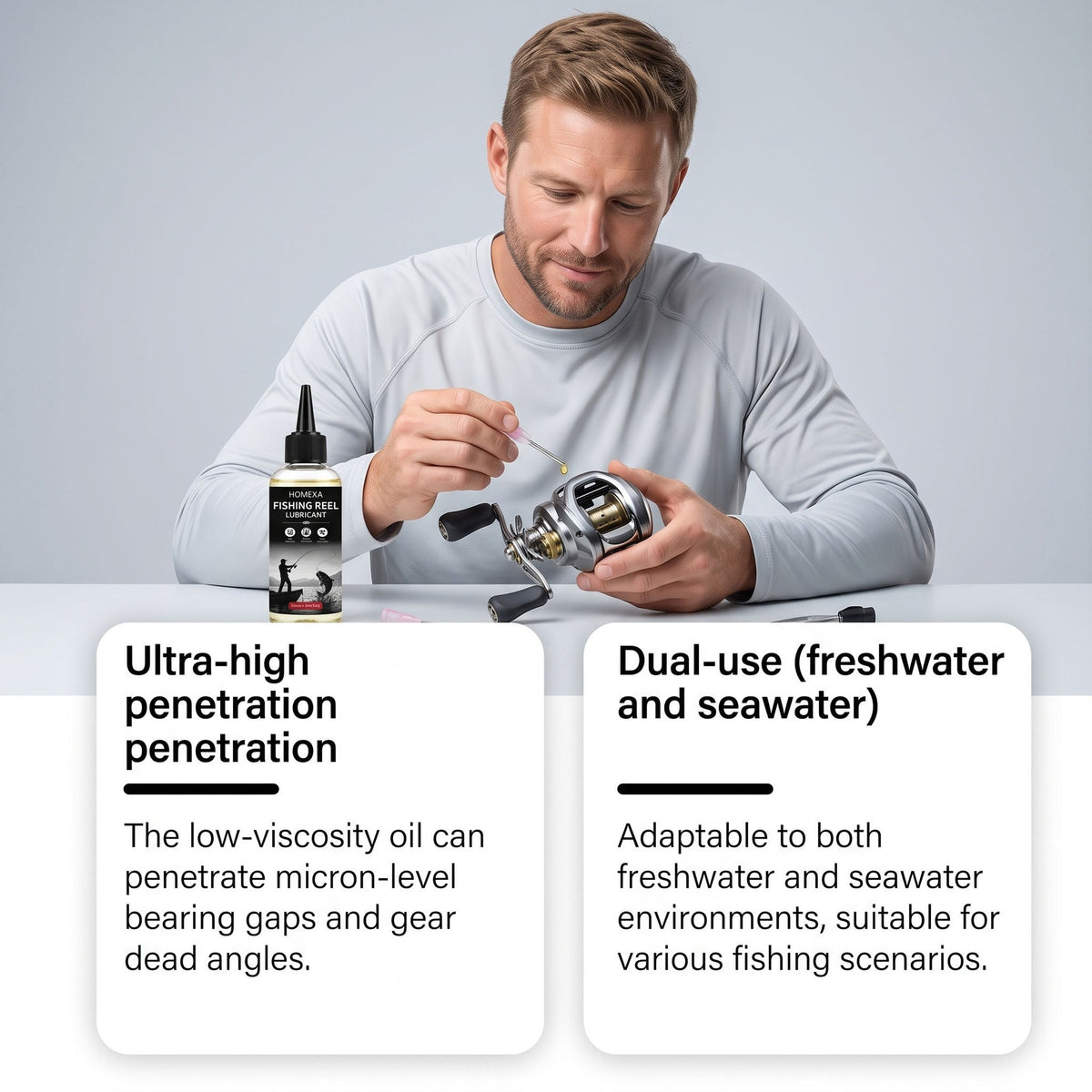 Fishing Reel Lubricating Oil 100ml for Maintenance and Smooth Operation
