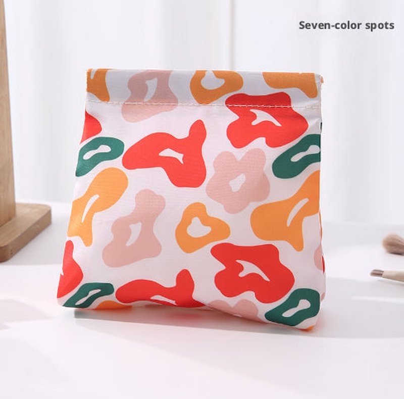 Lipstick Bag Flat Style Purple Lemon Makeup Organizer - 1 Piece