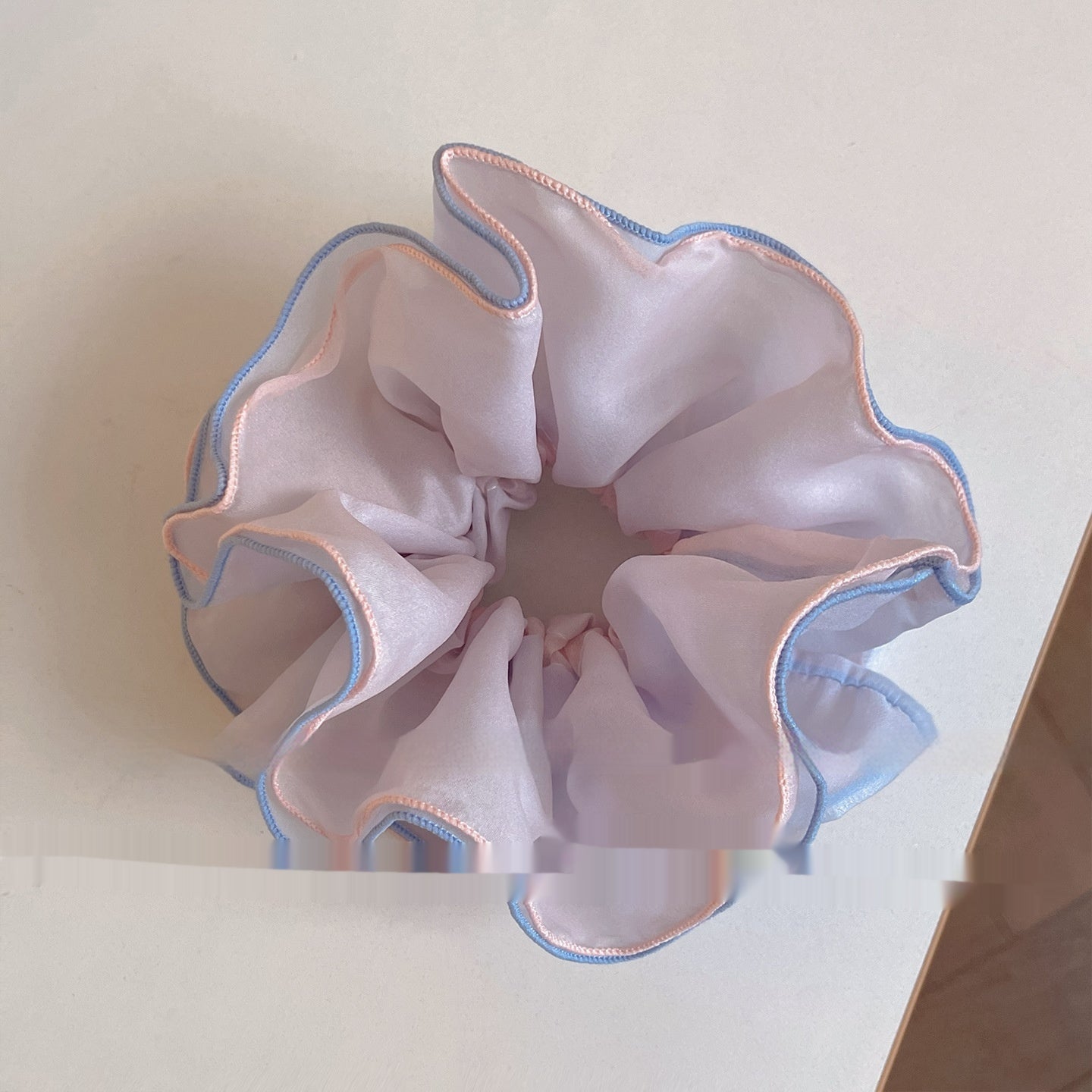Summer Contrast Color Hair Bands - High-End Rubber Hair Accessories for Women