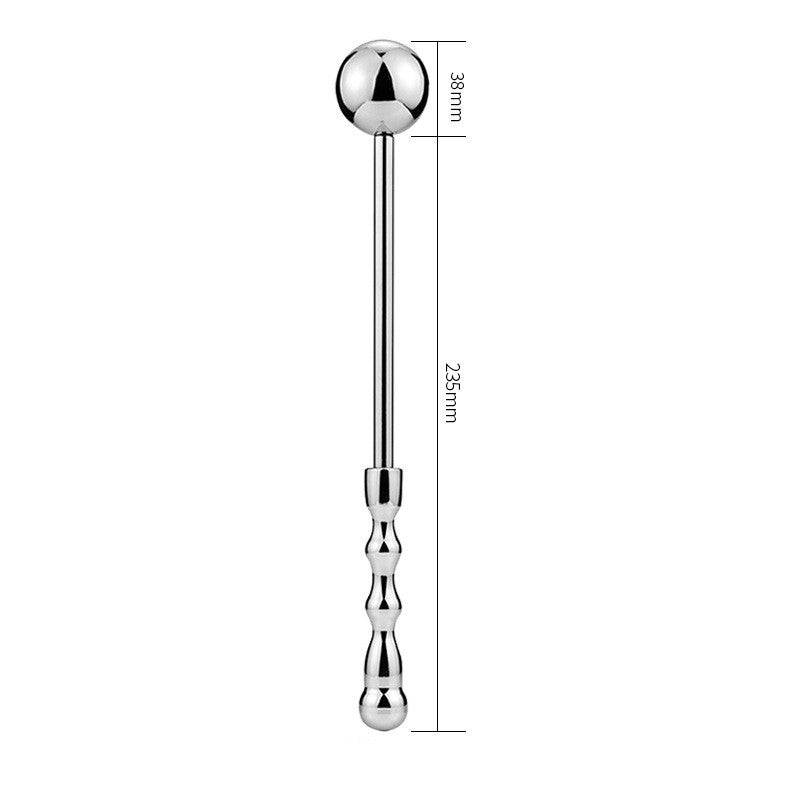 Stainless Steel Anal Plug Hand Tapping Set for Adults - Multiple Styles