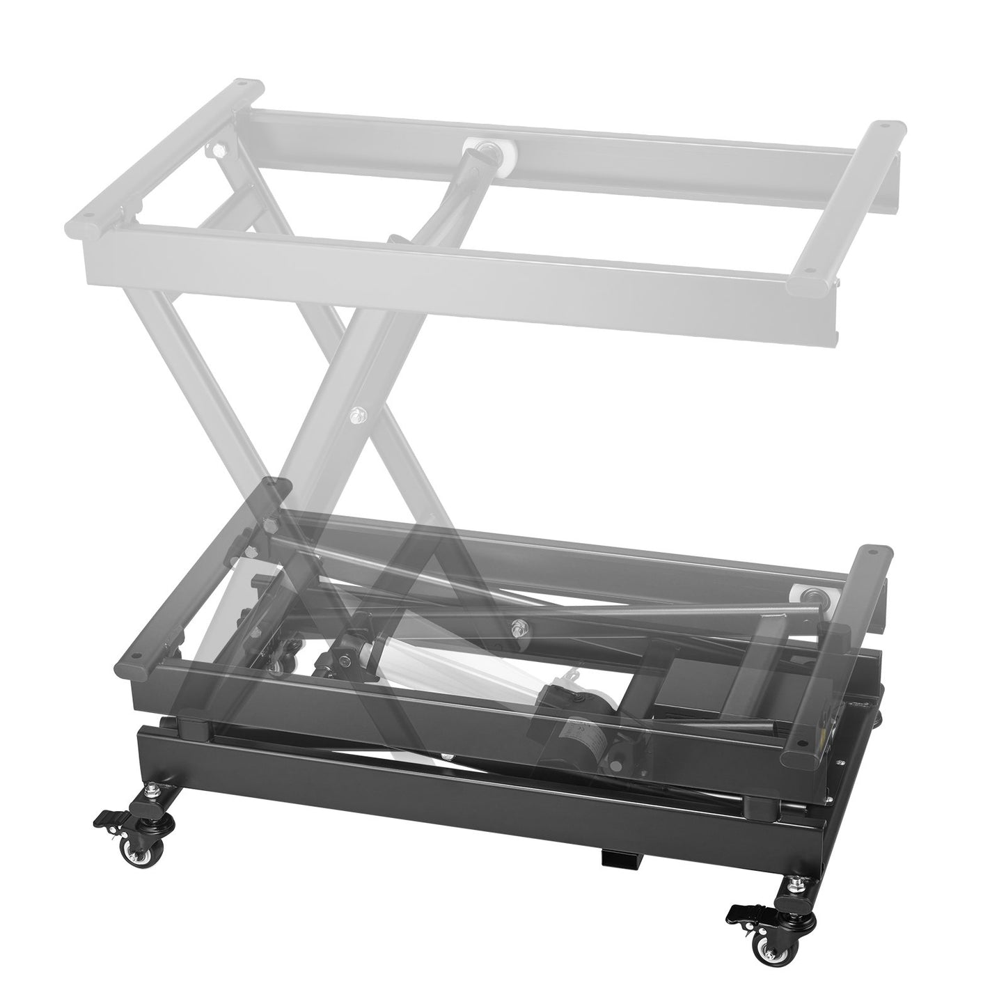 Electric Lift Table 330 Lb Capacity, 28-Inch Adjustable Height, Heavy-Duty Scissor Platform