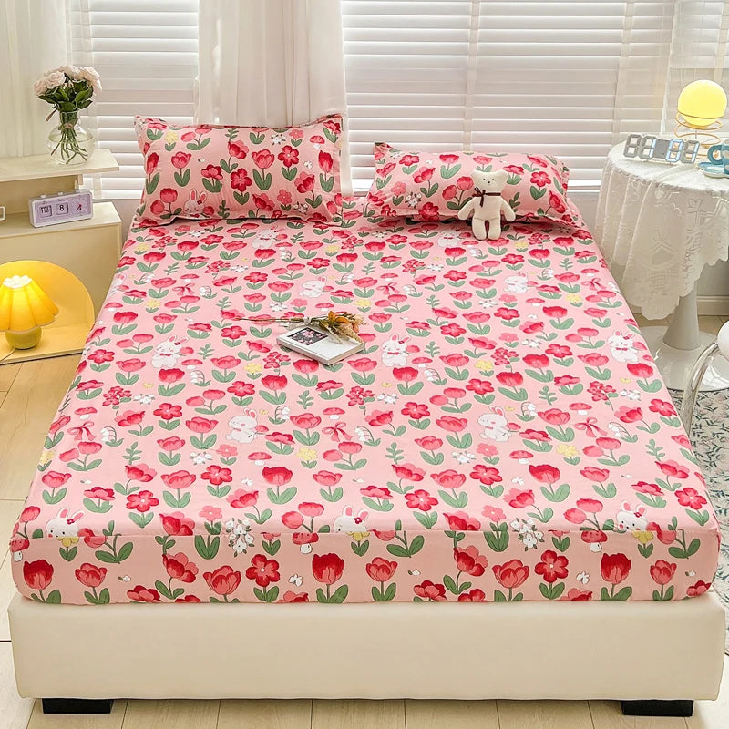 Dustproof Mattress Cover Bed Sheet Set - Multiple Styles & Sizes