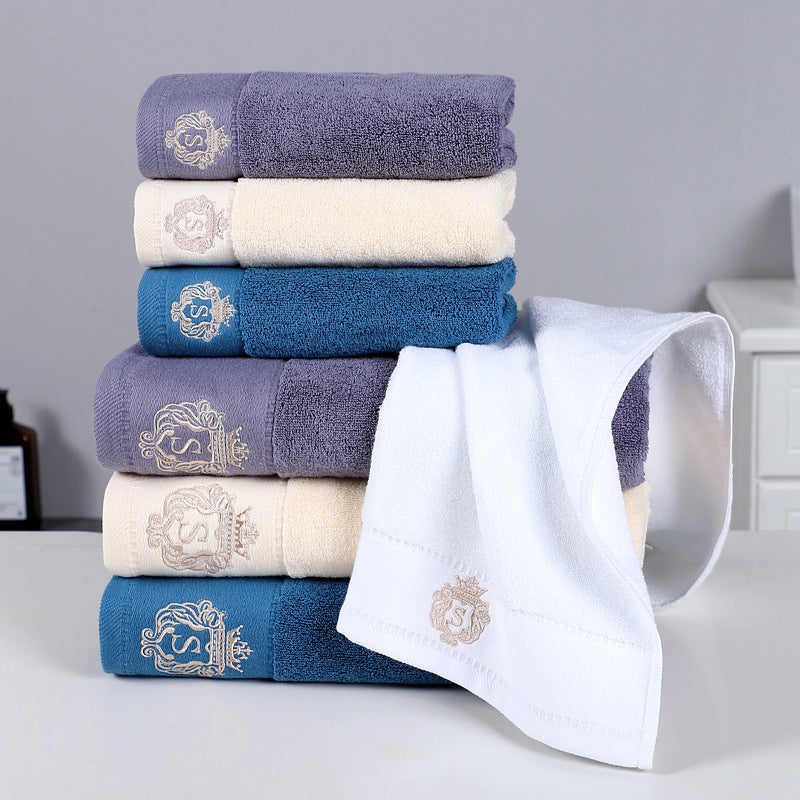 Thickened Cotton Bib Towel - Lint-Free, Soft, Durable 70x140cm