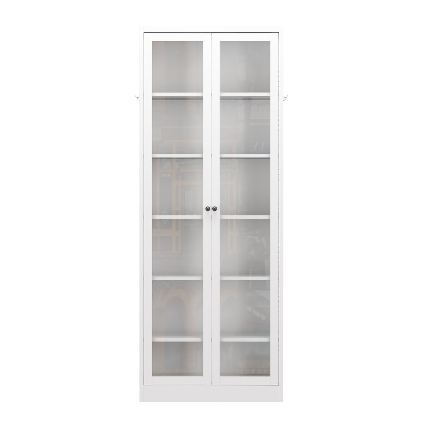 Metal Kitchen Pantry Cabinet - 72 Tall Storage With 5 Adjustable