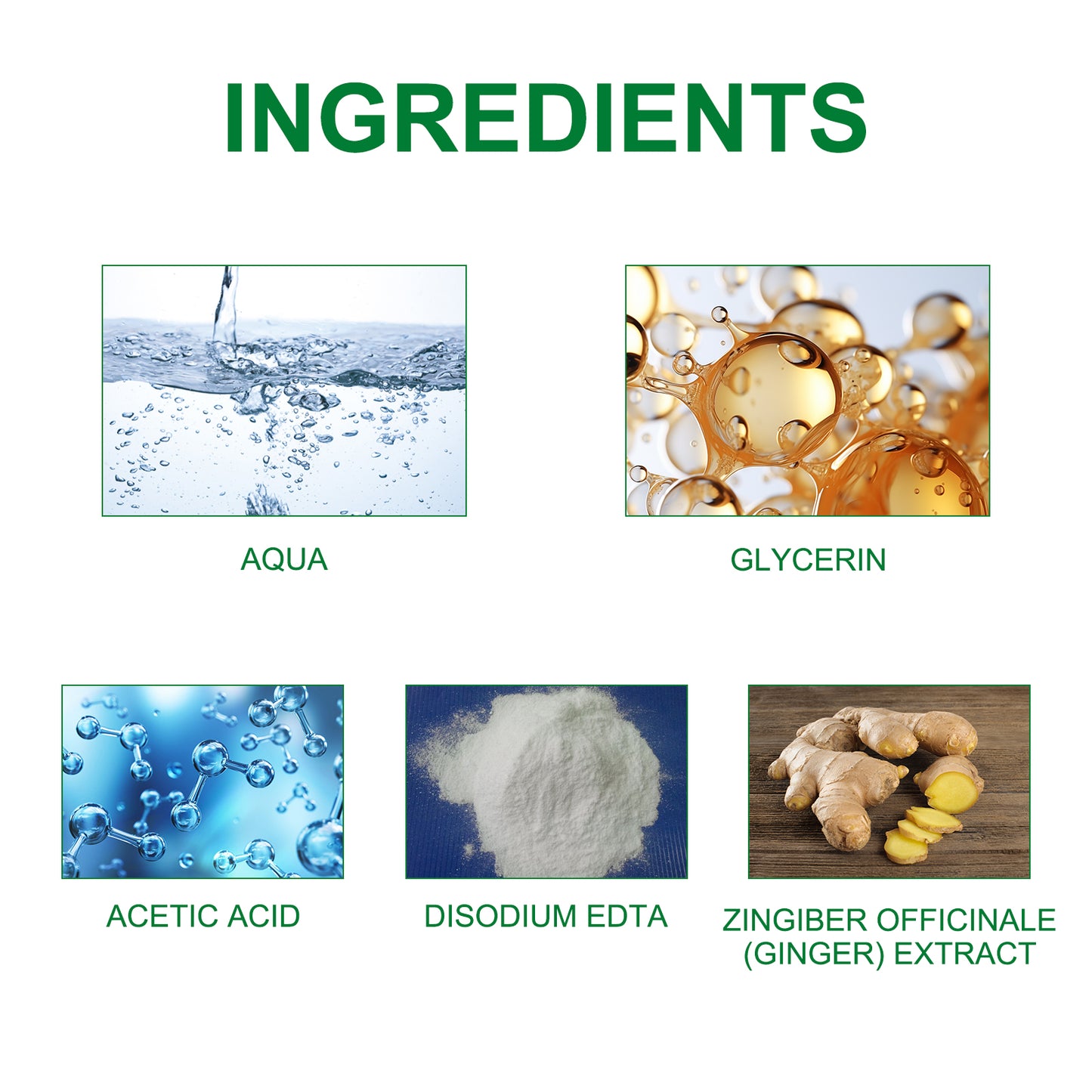 Ginger Nail Repair Solution for Fungal Treatment and Nail Restoration