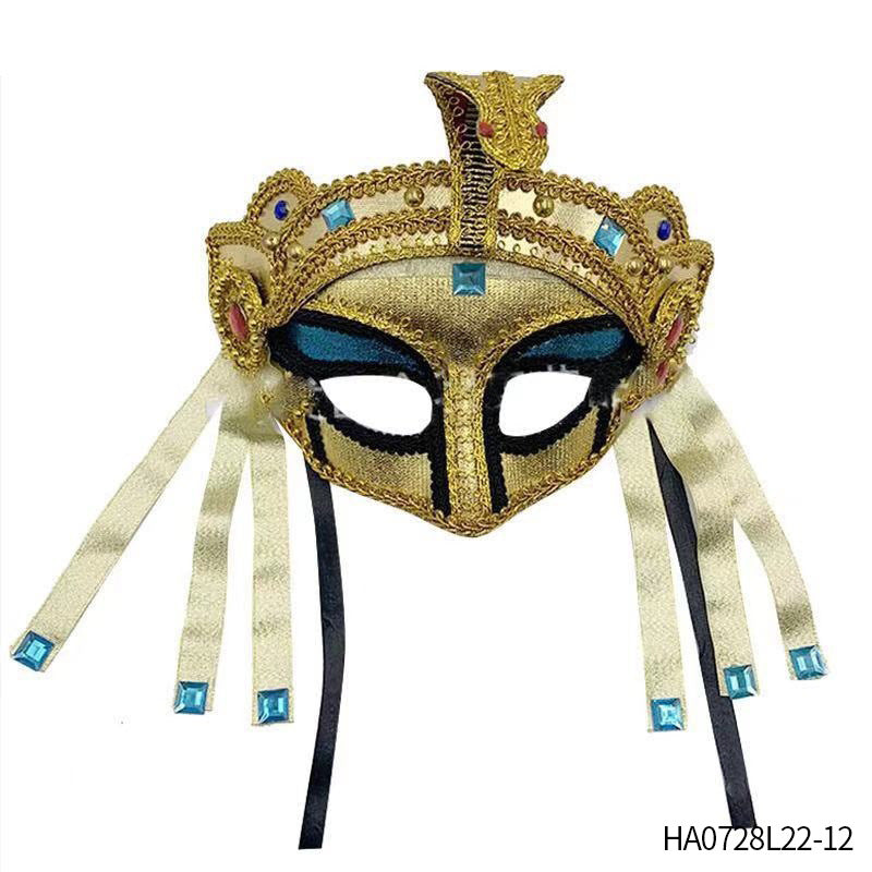 Sequined Pharaoh Headband - One Size Fits All