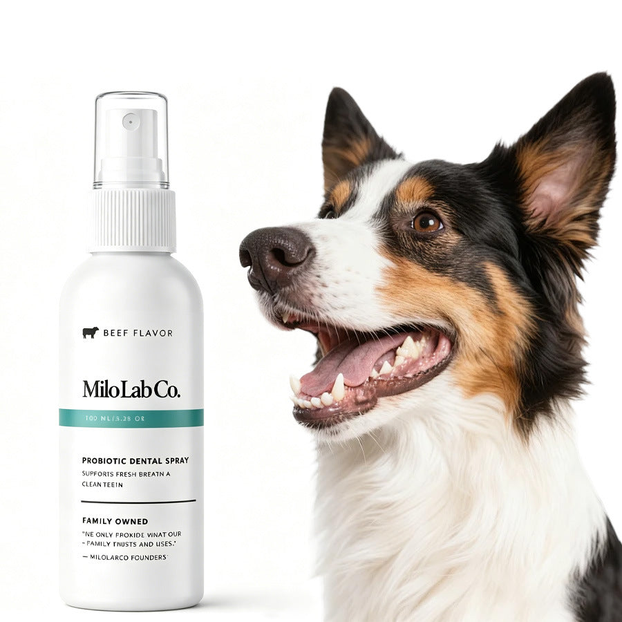 Pet Oral Care Spray 100ml Gentle Oral Hygiene for Dogs
