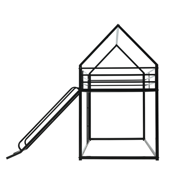Twin Over House Bed
