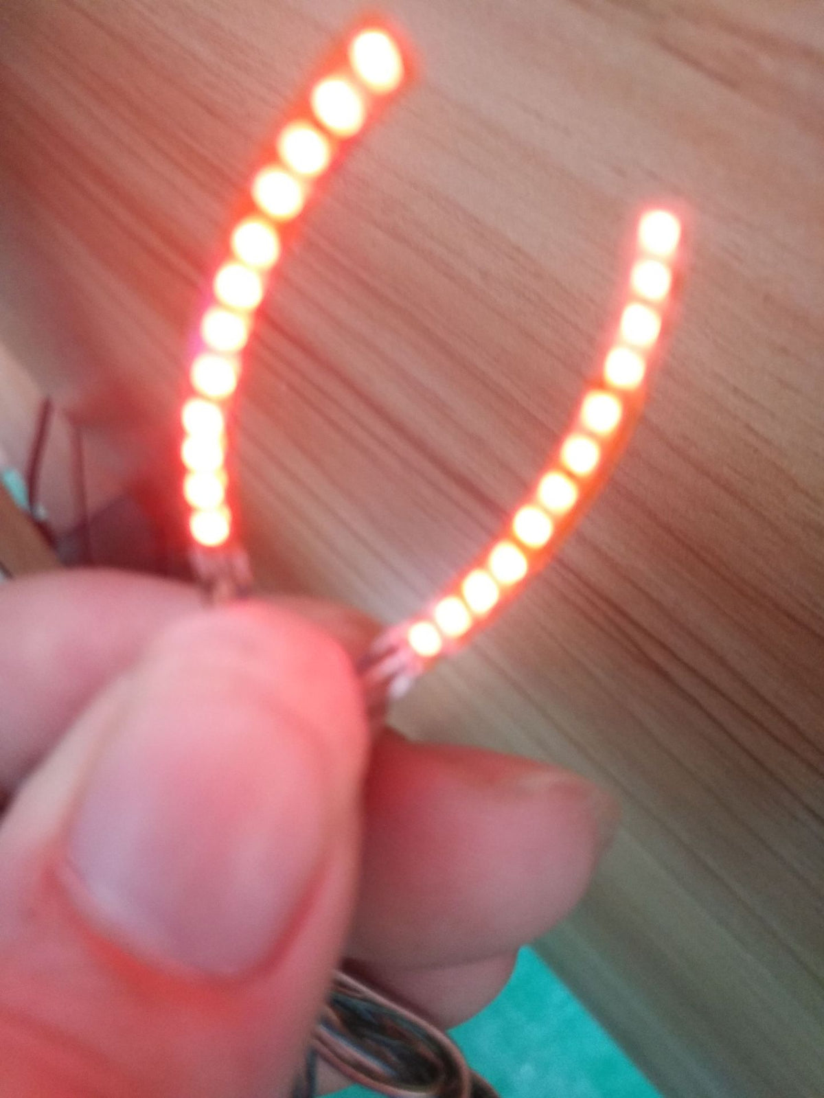 Halloween LED Glowing Eyelash Stickers - Party & Costume Light Accessories