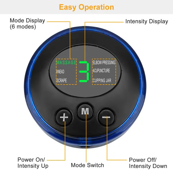 Rechargeable EMS Foot Massage Pad Electric Muscle Stimulator