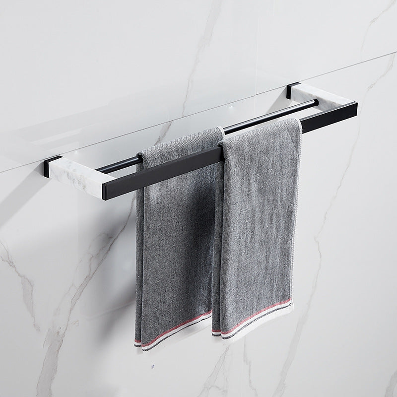 Bathroom Towel Rack and Storage Shelf Set - Multi-Style Copper Design