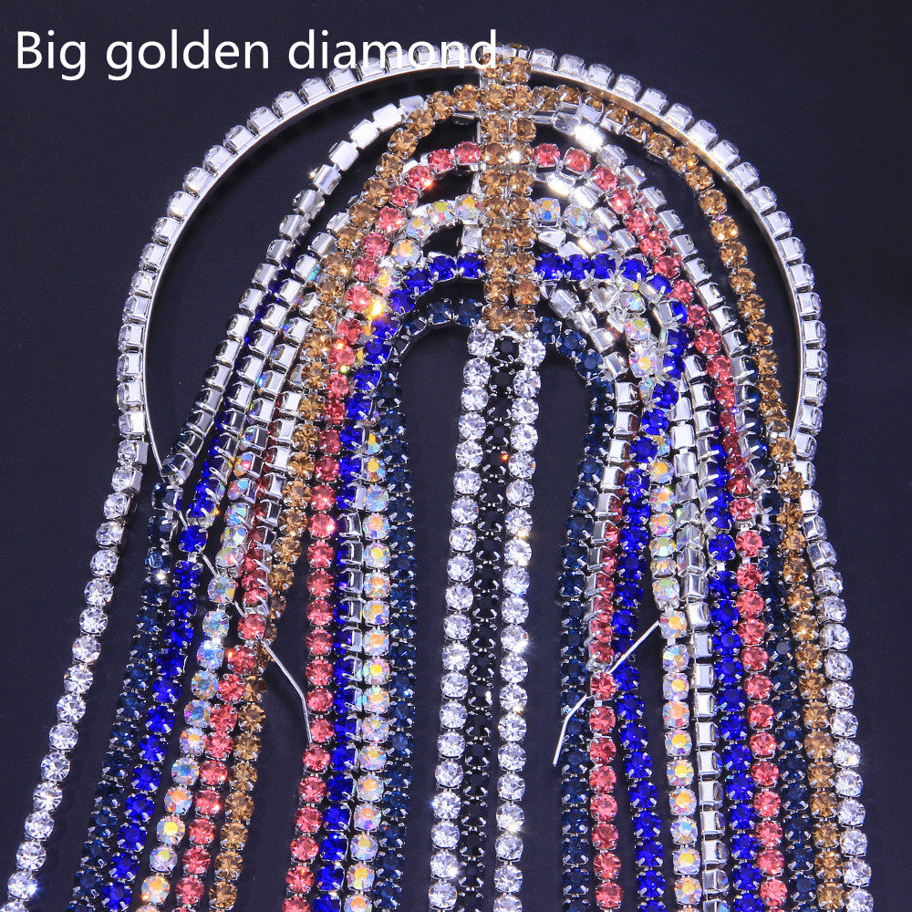 Diamond Rhinestone Headband - Fashion Headwear