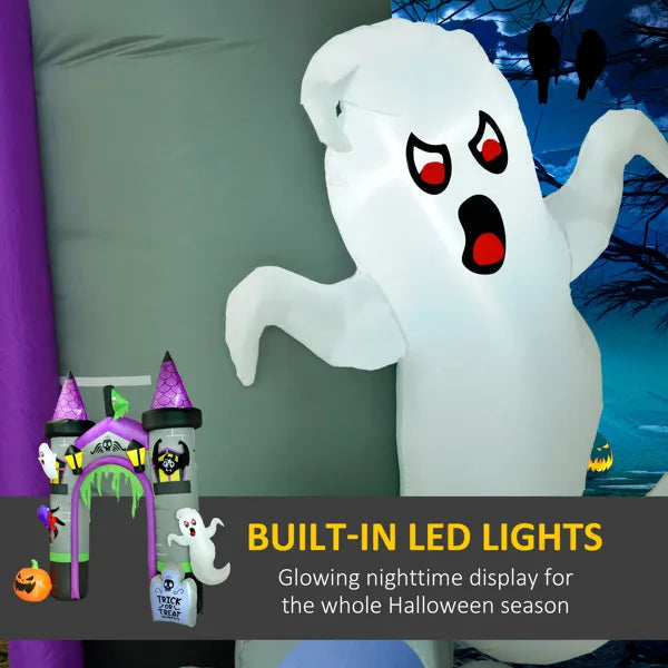 Inflatable Halloween Archway Decoration with LED Lights