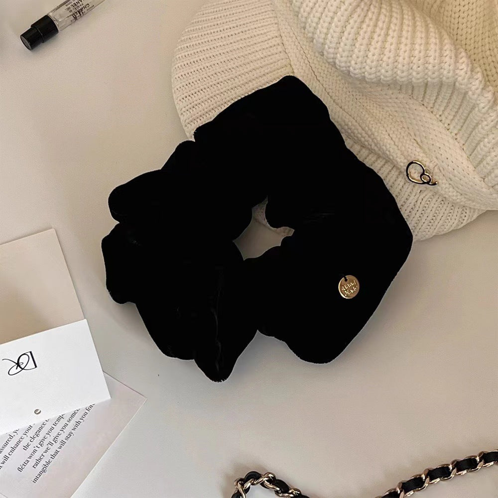 All-Match Large and Small Velvet Hair Rings - Elegant Hair Accessories