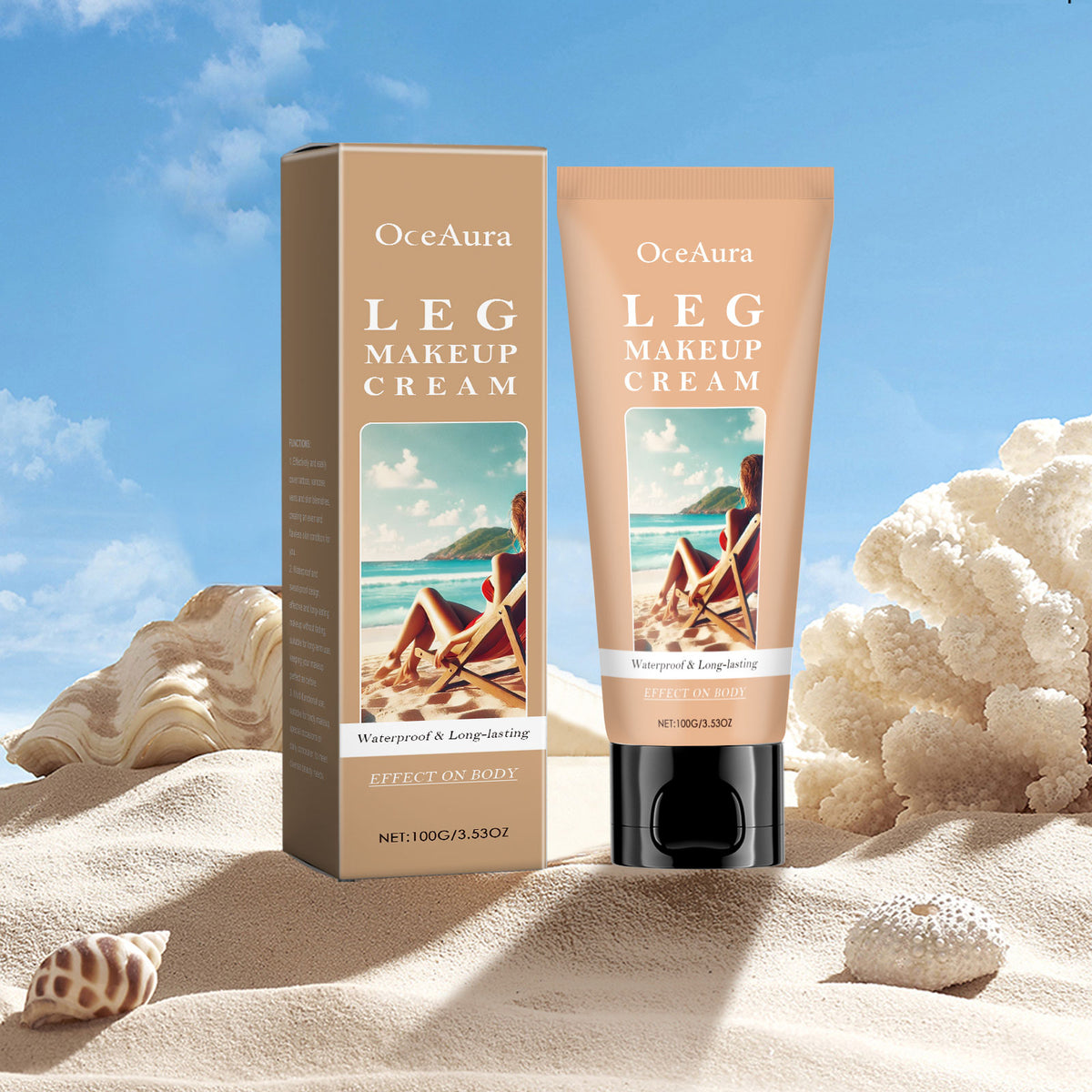 Darkening Foundation Cream for Body Skin Toning and Concealing 100g
