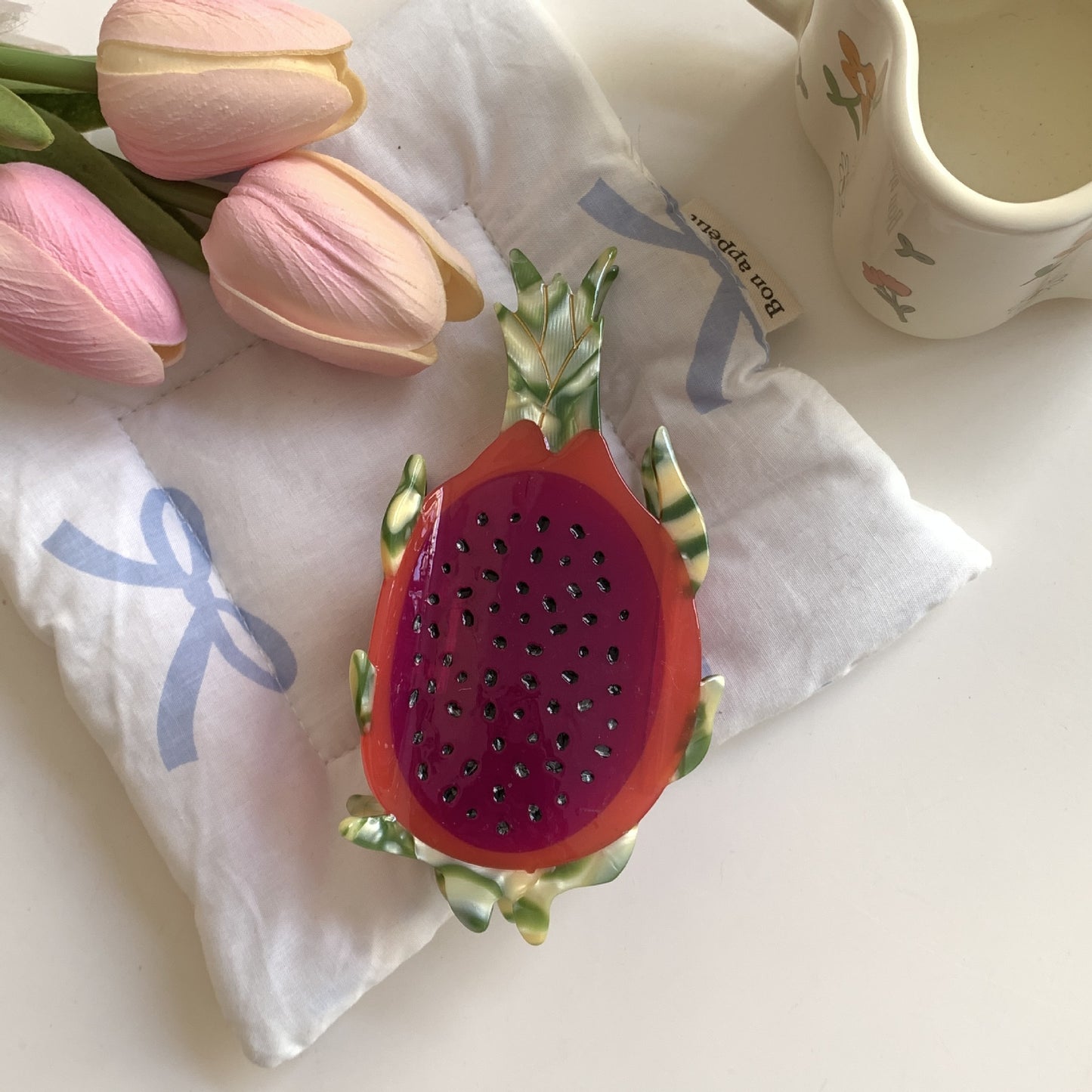 Korean Style Fruit Acetate Hair Claw Clip - Multiple Designs