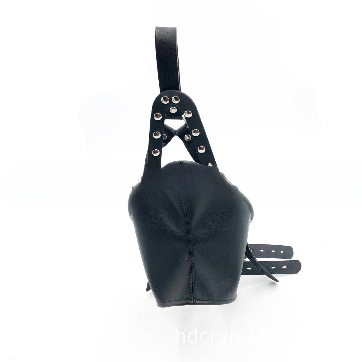 Horse Harness Mesh Mouth Ball - Black Without Lock for Equestrian Use