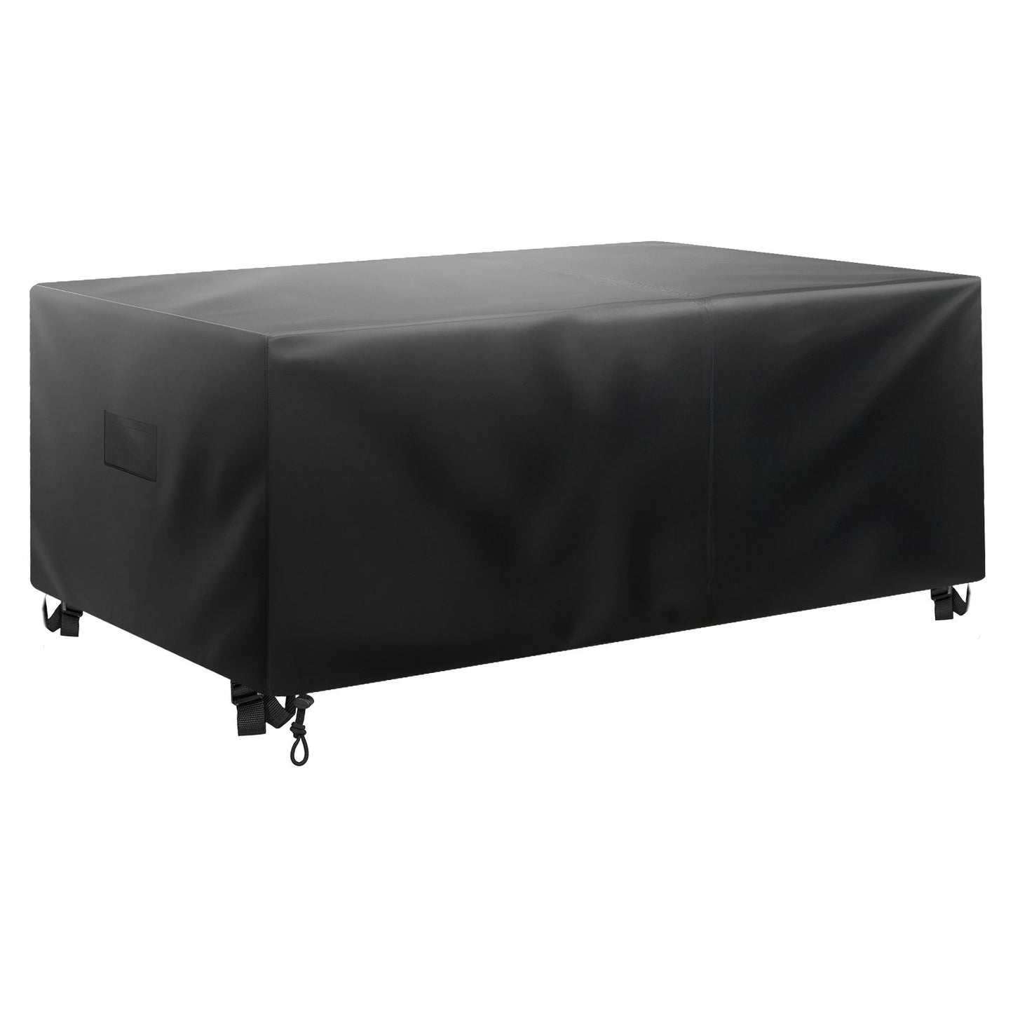 Waterproof Patio Furniture Cover 420D Oxford for Tables, Chairs, Sofas - Black 126x63 inches