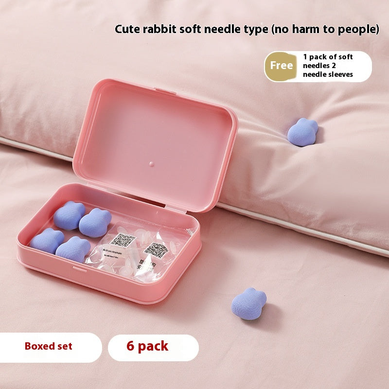 Rabbit Quilt Holder Skin-Friendly Detachable Storage Organizer