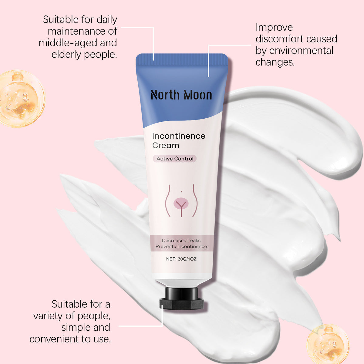 Gentle Softening Cream for Oily Skin - 30g