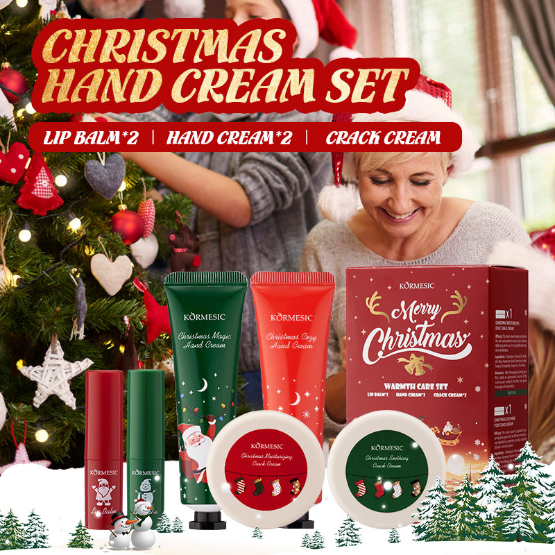 Christmas Warm Care Set - 6-Piece Body Care Combo