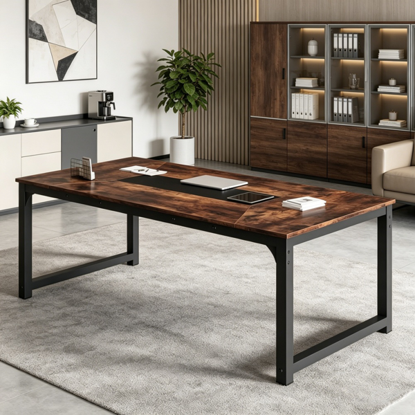 Minimalist 6ft Conference Table - Bold Design for Modern Offices