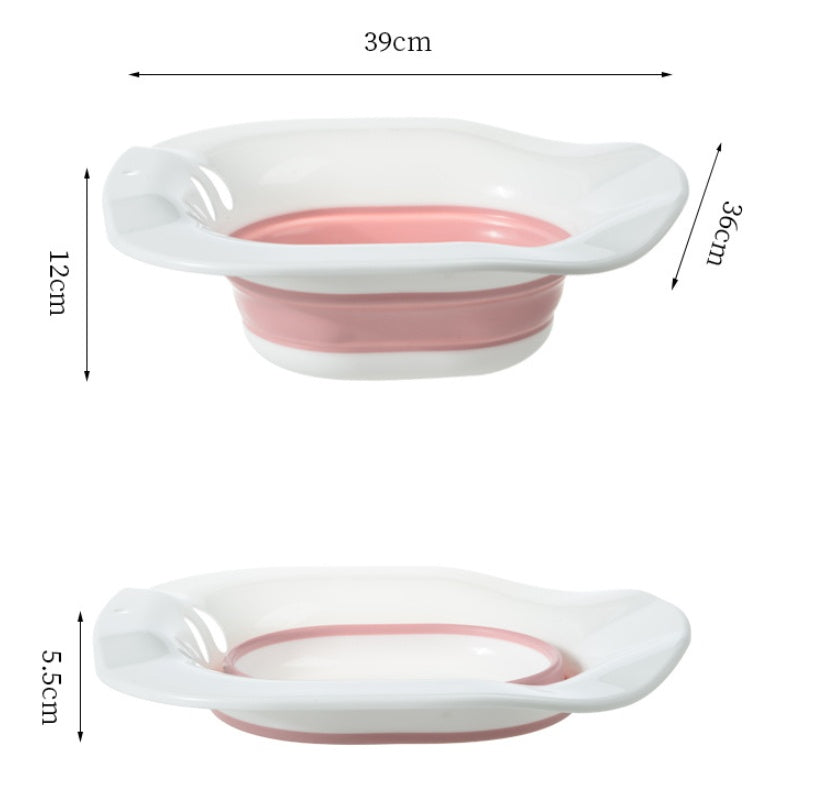 Foldable Bidet Basin for Maternity Care - Squat-Free Portable Bathroom Sink