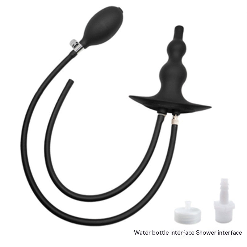 Silicone Inflatable Anal Butt Plug for Men and Women - Adult Wellness Sex Toy