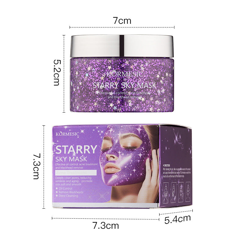 Starry Sky Tearing Facial Mask - Skin Care Sheet for All Skin Types