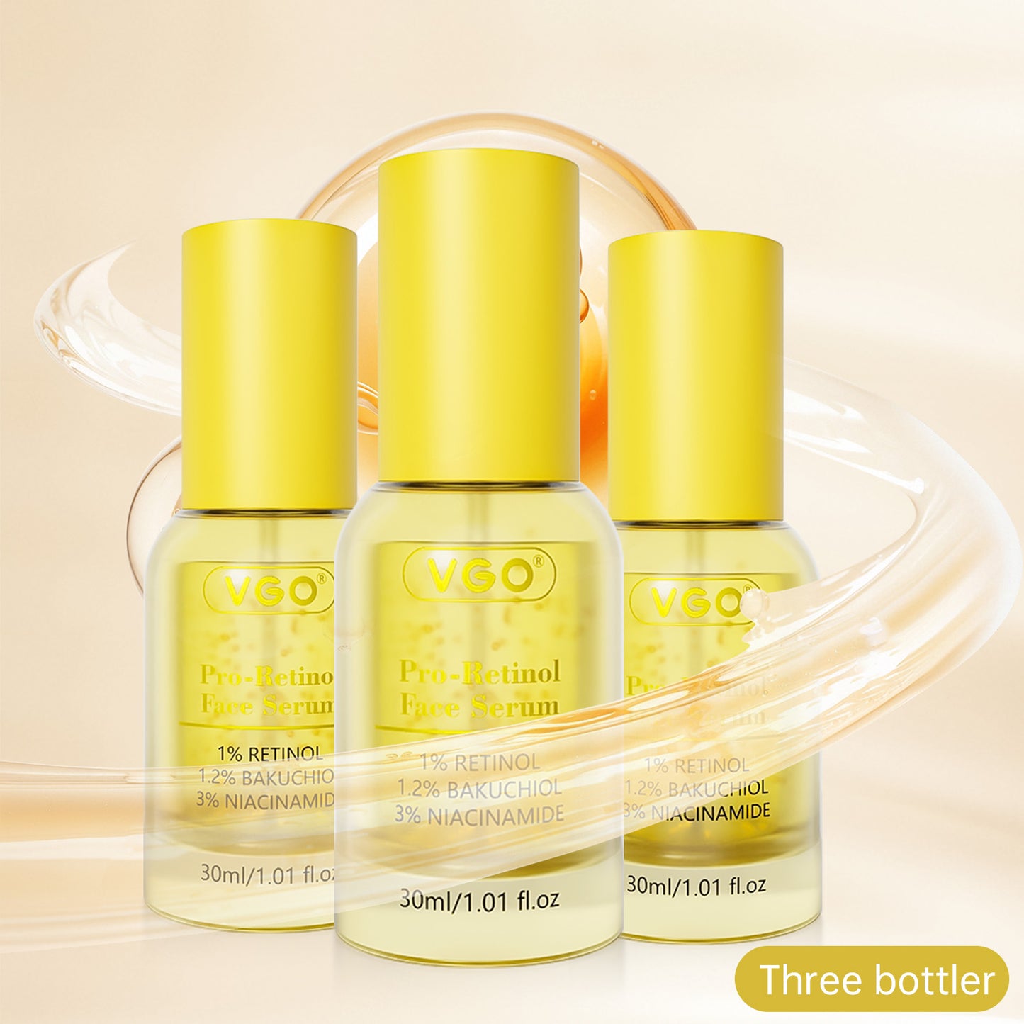 Pro-Retinol Face Serum for Anti-Aging and Skin Brightening - 30ml