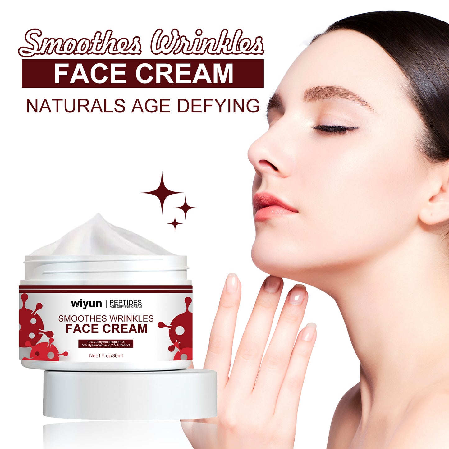 Retinol Firming Face Cream - Anti-Aging Wrinkle & Fine Line Repair