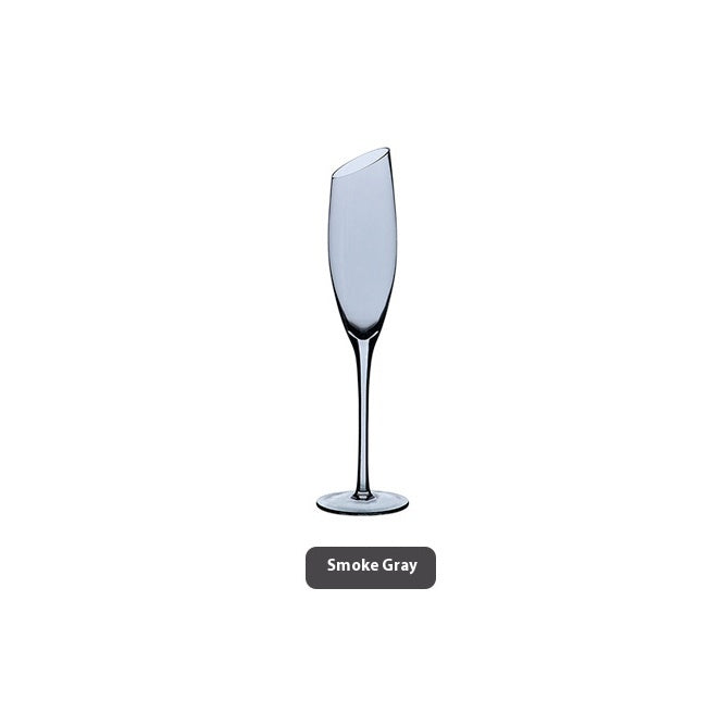 Beveled Crystal Wine Glass Set - Red, Champagne & Big Belly Styles