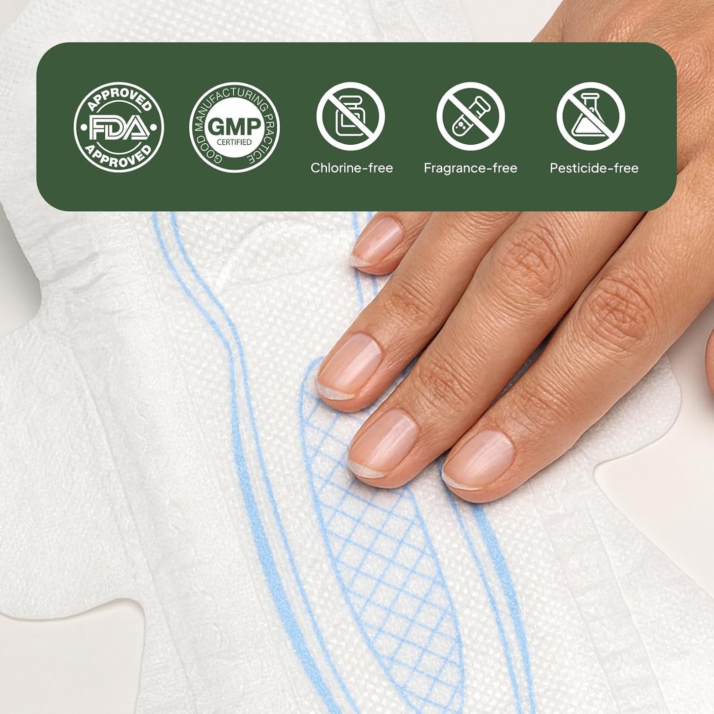Ultra Thin Pads for Women with Wings - Heavy Flow Protection