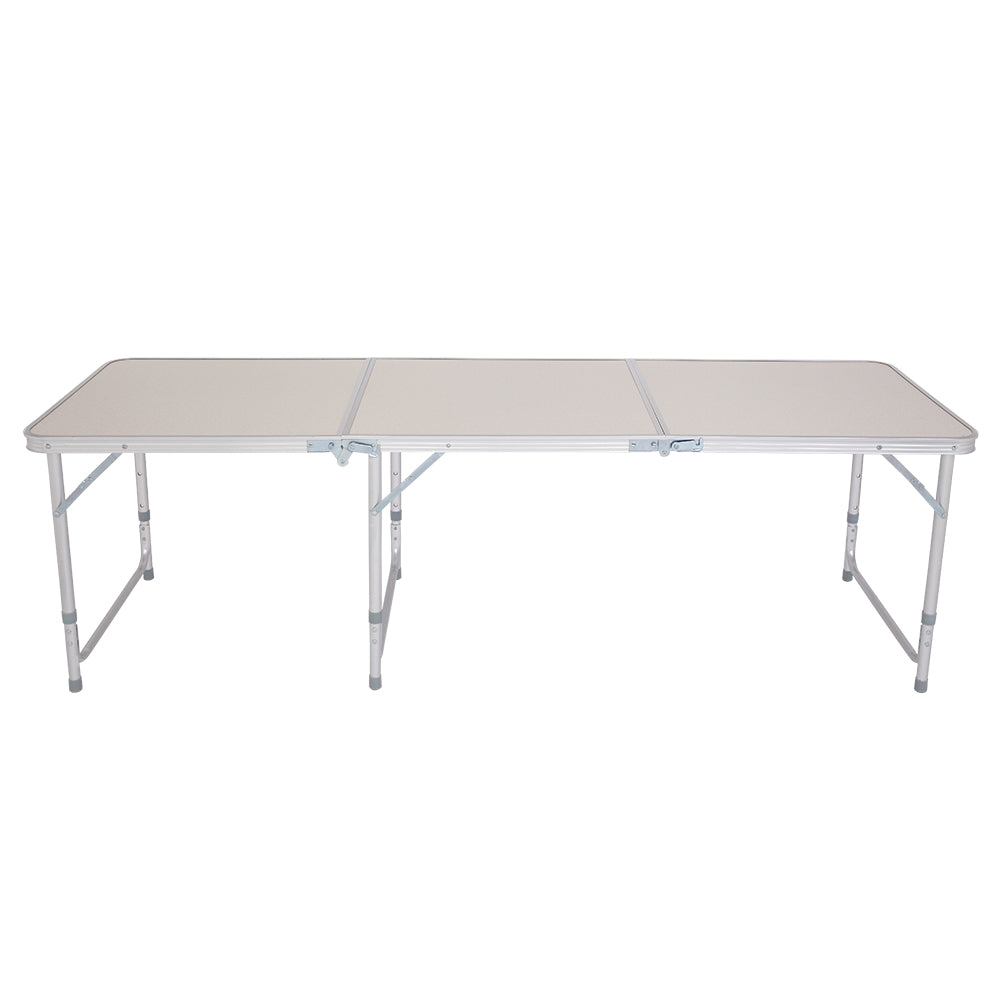 6ft Aluminum Alloy Folding Table - Outdoor & Camping Use