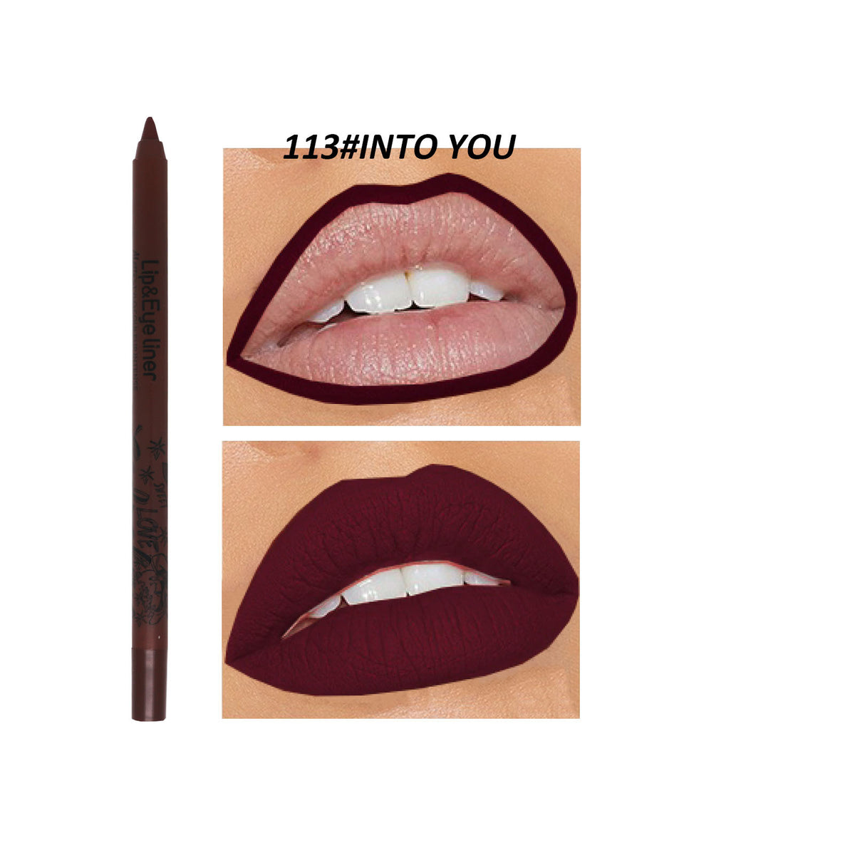 Matte Lip Liner - Discoloration Resistant Outline Lipstick 20 Colors