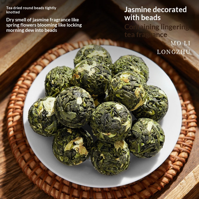 Extra-Strong Jasmine Tea Leaves - Green Tea, 100g or 200g Packaging