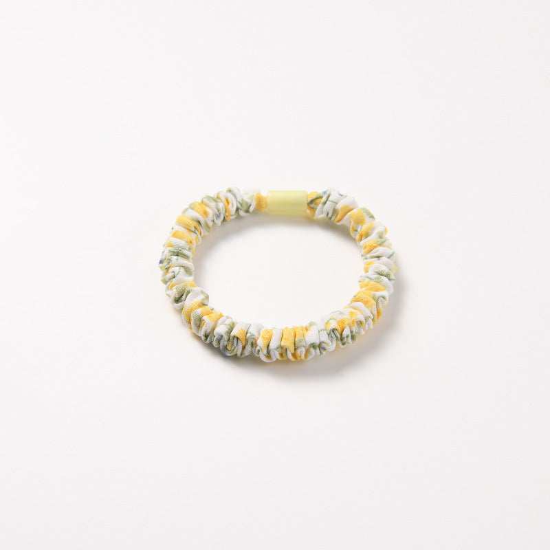 Children's Floral Hair Accessories Rubber Bands Hair Rings - Colorful & Cute