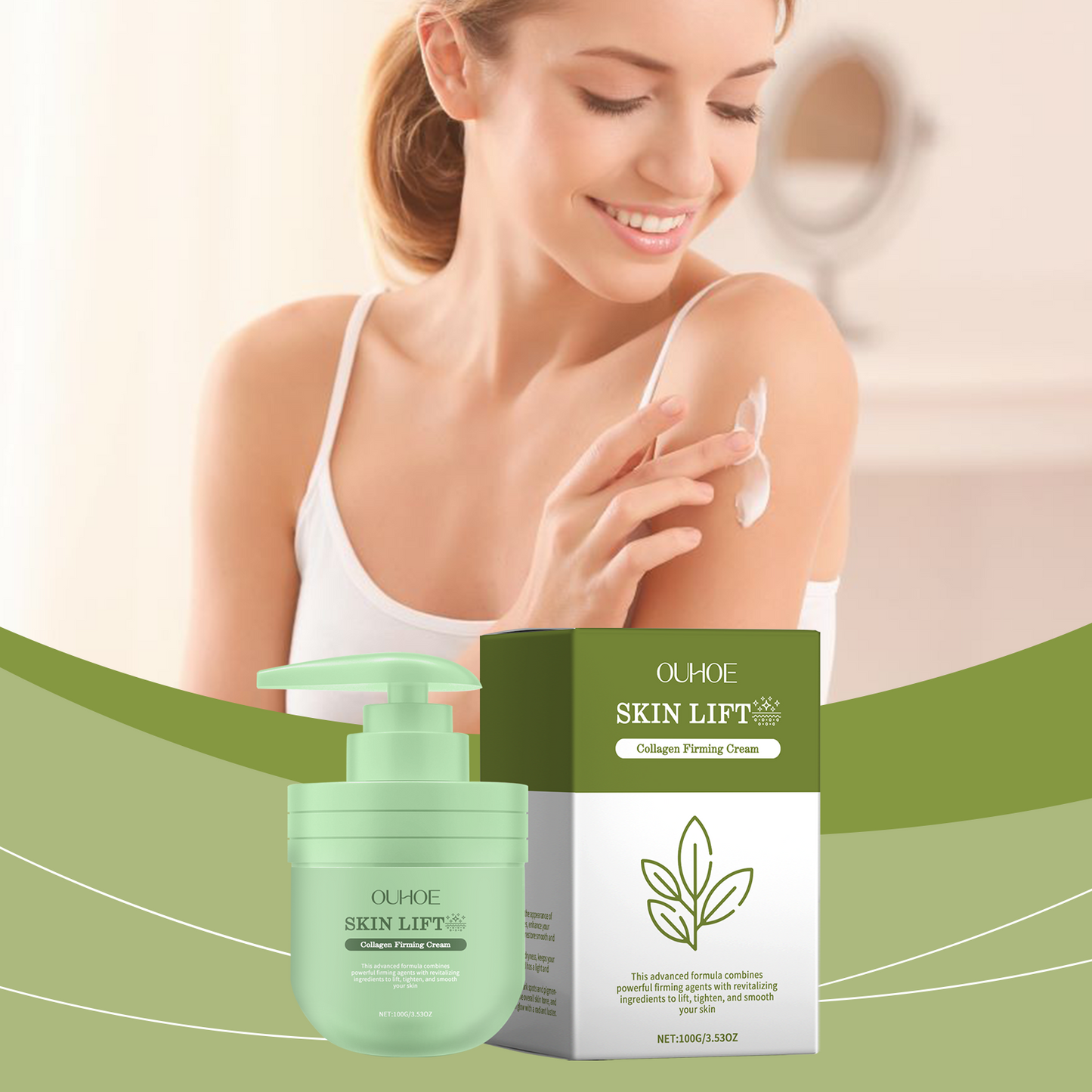 Collagen Firming Body Cream - Moisturizing Anti-Aging Skin Care